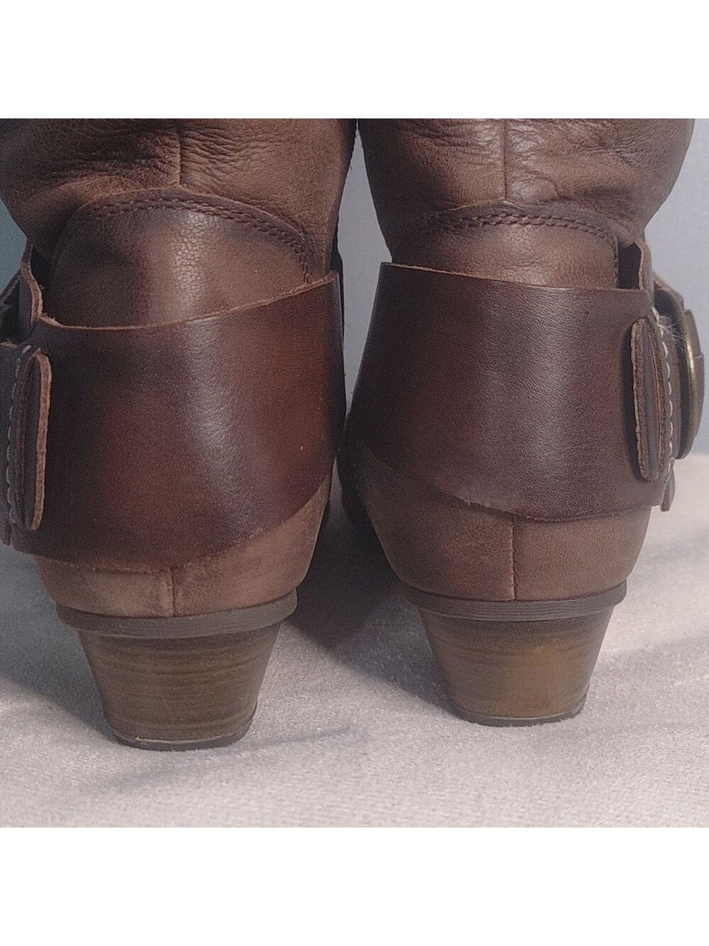 Pikolinos Brujas 38 Brown Soft Leather Slouchy Boot Steampunk Comfort Whimsygoth - Picture 8 of 16